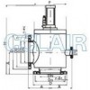 GDQ-J10(b)，GDQ-J16(b)，GDQ-J25(b)，GDQ-J32(b)，氣動活套法蘭擋板閥