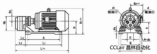 WBZ2-63 WBZ2-100 WBZ2-125 臥式齒輪油泵裝置