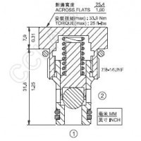 Northman臺灣北部精機(jī),單向閥CV10-20-05-N,CV10-20-05-V,CV10-20-30-N,CV10-20-30-V,CV10-20-50-N,CV10-20-50-V