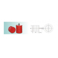 QS-HS1-600/740/940/1270/1480/1990/2540/3260/5200，QS-HS1-28/40/60/65/100/130/150/220/290/360/470，QS-HS1型聚氨酯緩沖器