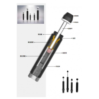 BC/BCD20-20-1/2/3B BCA20-30/50-1/2/3B，BCA20-15-MH2-1/2/3 BCA25-25/40/50/80-1/2/3B，BCA14-12/15/-1/2/3B,BCA20-15/20-1/2/3B，小型不可調(diào)節(jié)液壓緩沖器BCA1412-2580